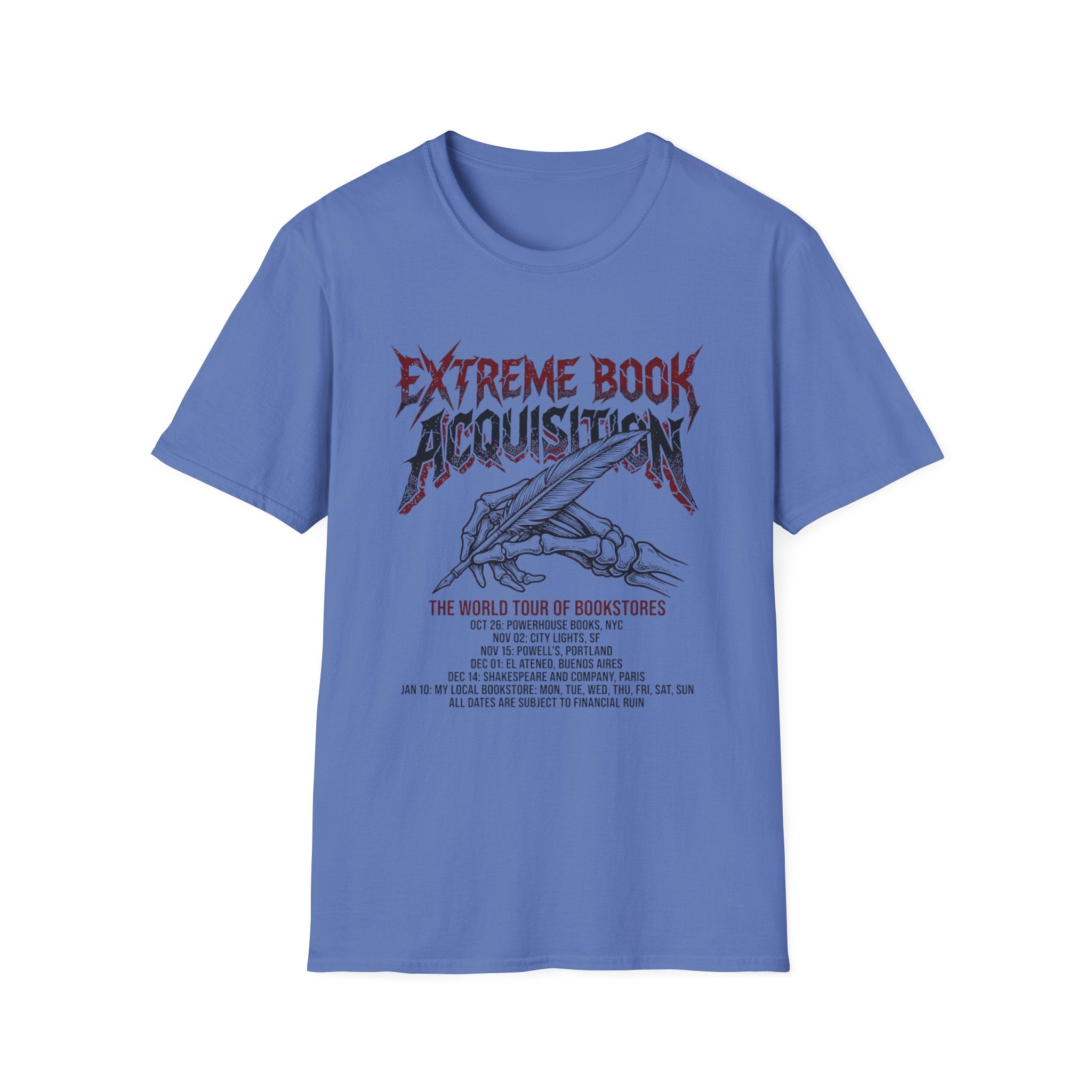 Extreme Book Acquisition World Tour T-Shirt