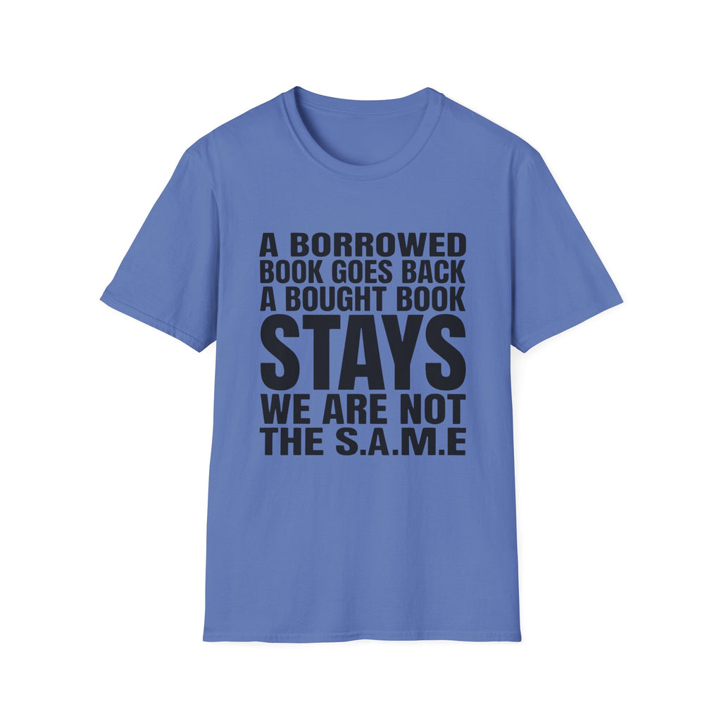Borrowed Book Goes T-Shirt