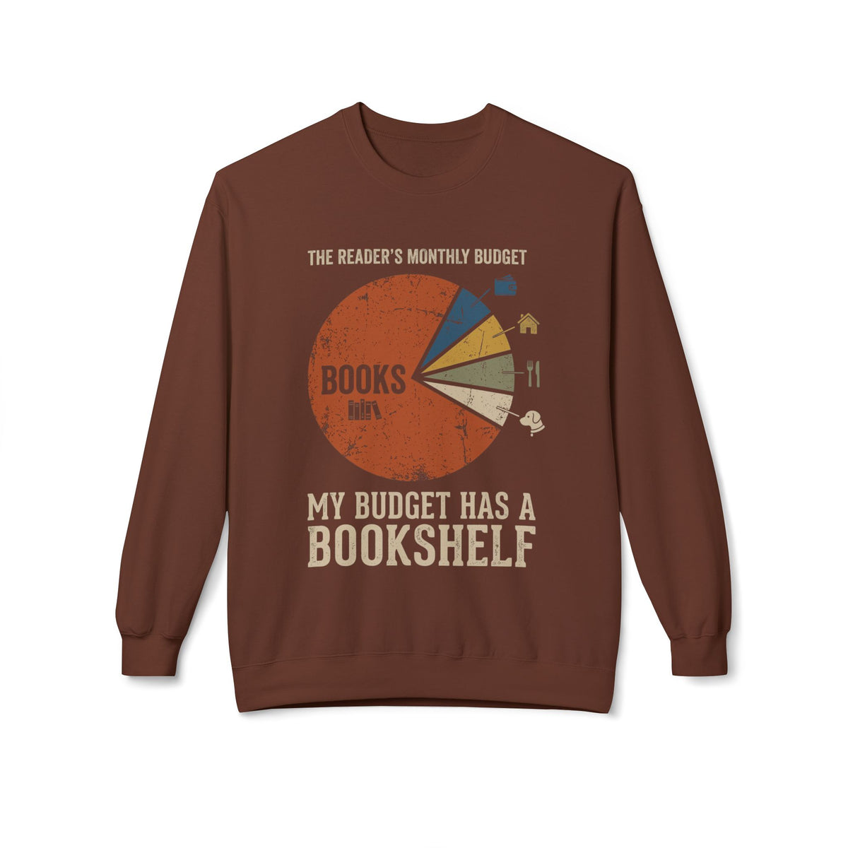 Budget Bookshelf Sweatshirt