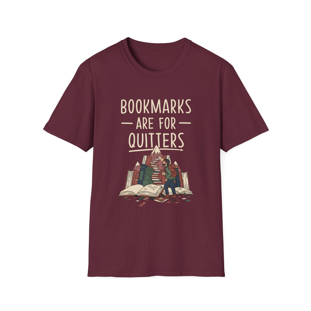 Bookmarks Are For Quitters T-Shirt