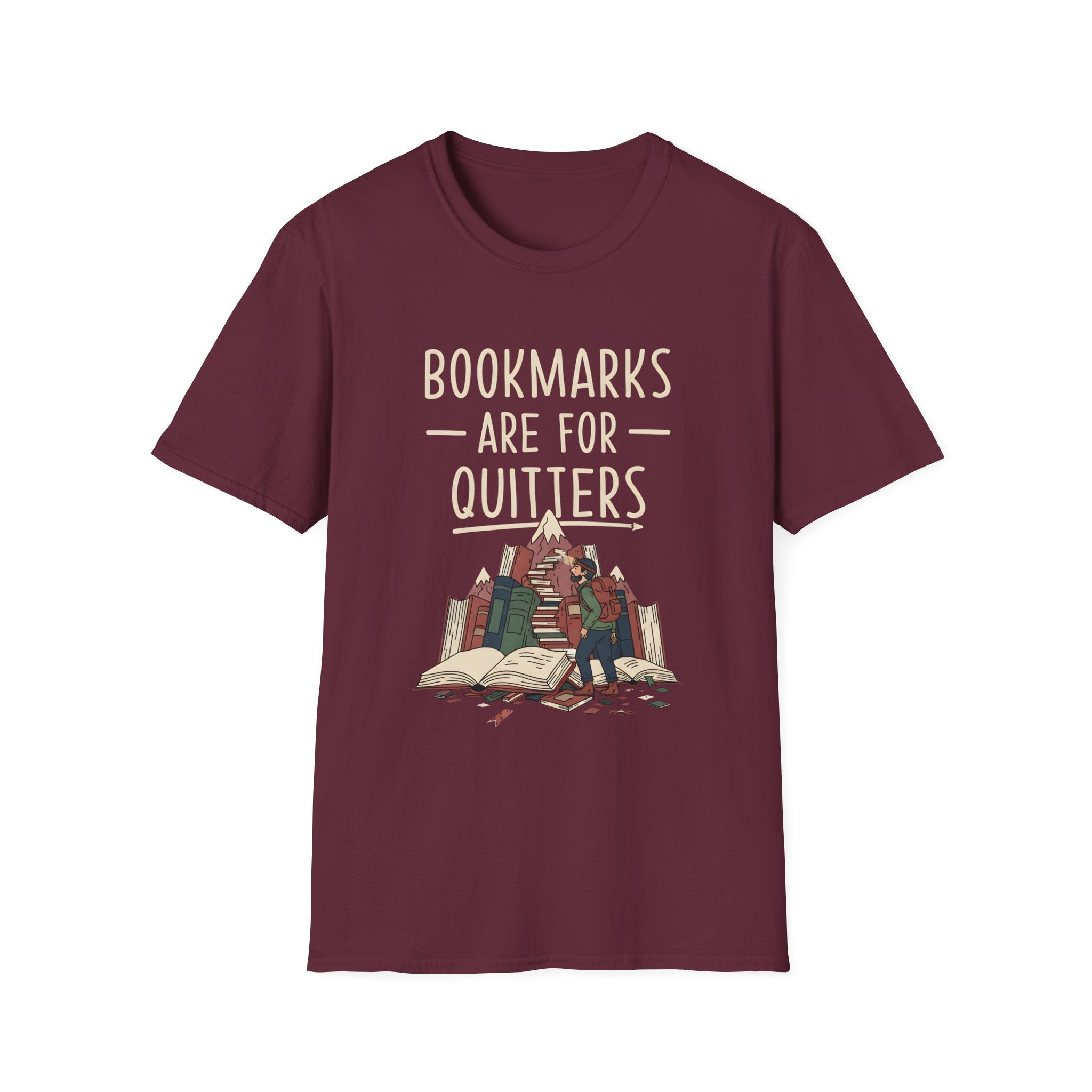 Bookmarks Are For Quitters T-Shirt