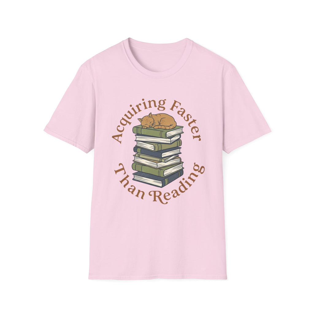Acquiring Faster Than Reading T-Shirt