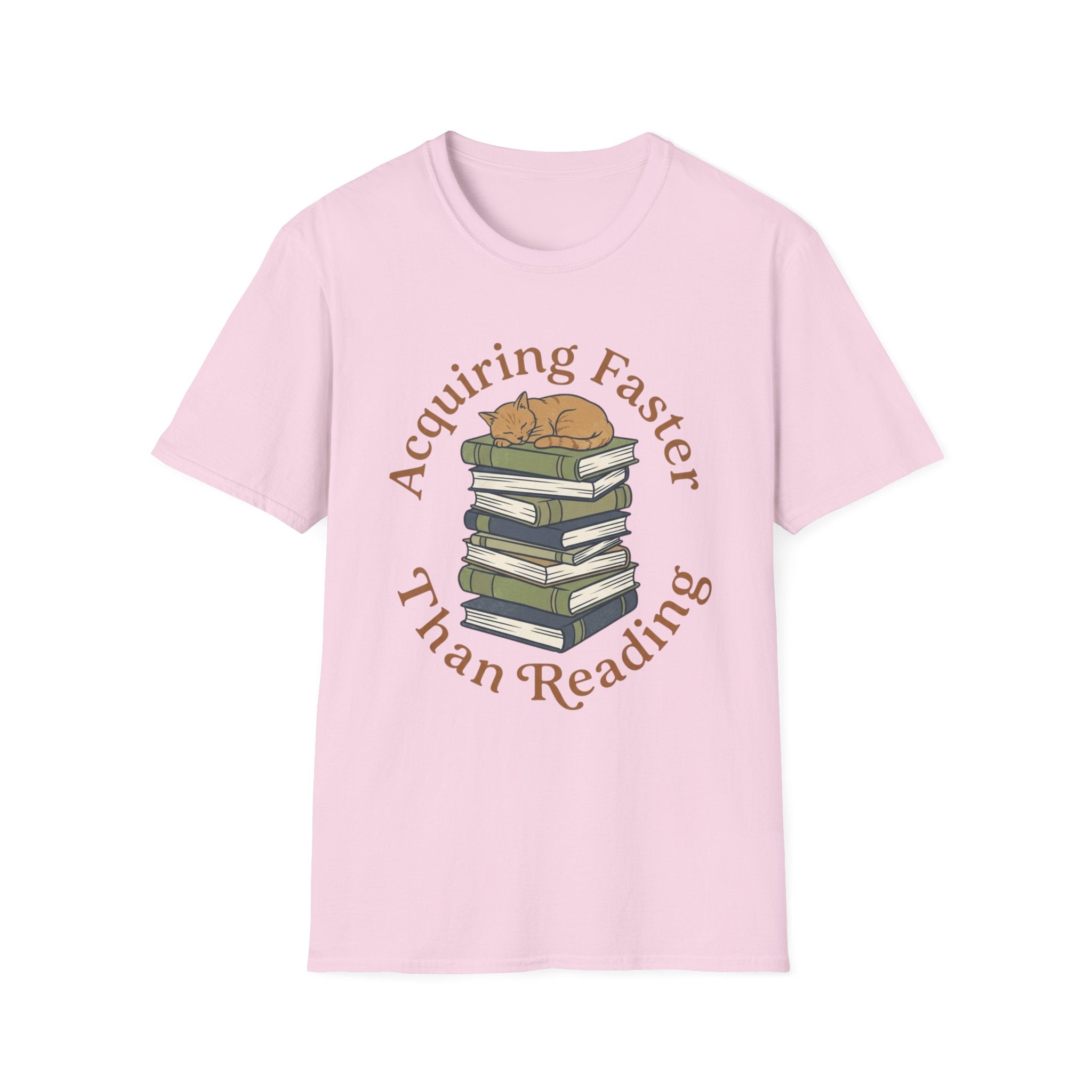Acquiring Faster Than Reading T-Shirt
