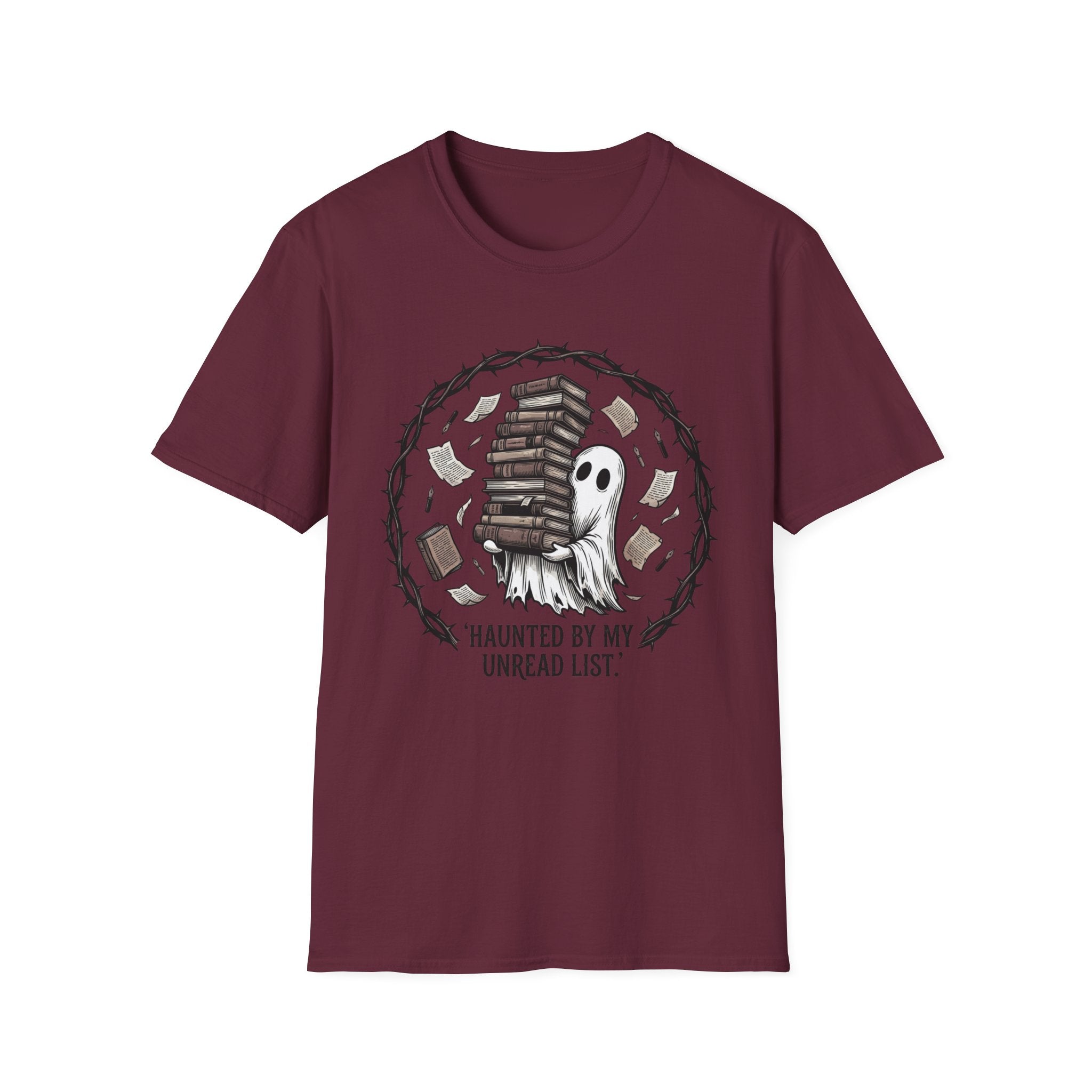 Haunted By My Unread List T-Shirt