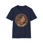 Books Are My Therapy I Hate People T-Shirt