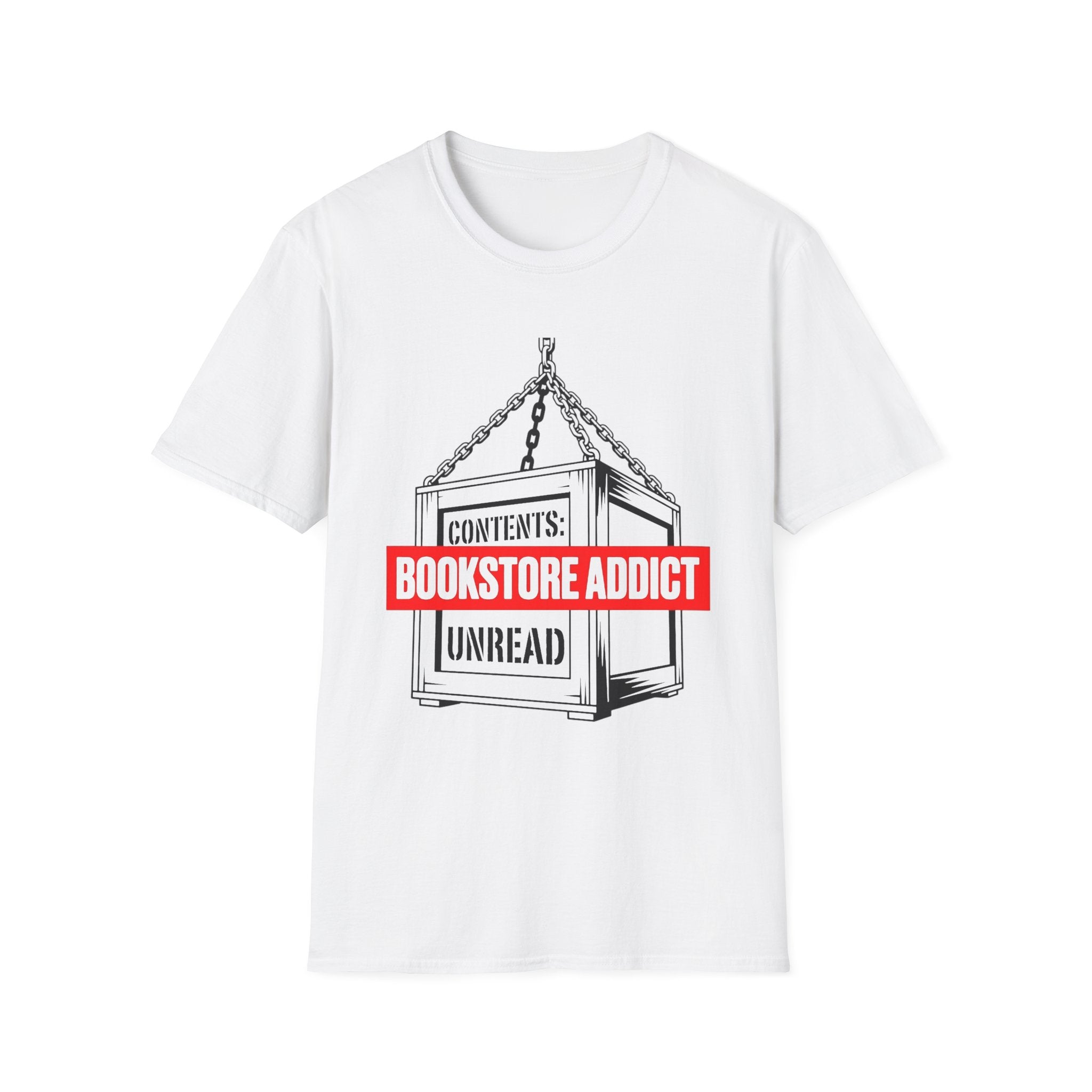 Bookstore Addict Unread T-Shirt