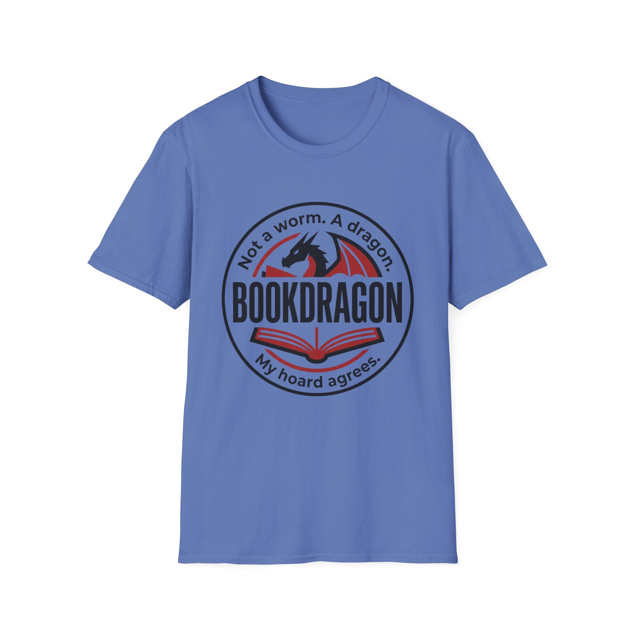 Not A Worm A Dragon Bookdragon My Hoard Agrees T-Shirt