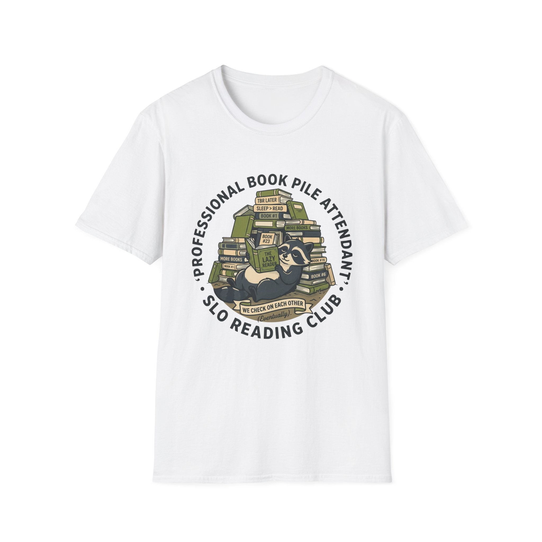 Professional Book Pile Attendant T-Shirt