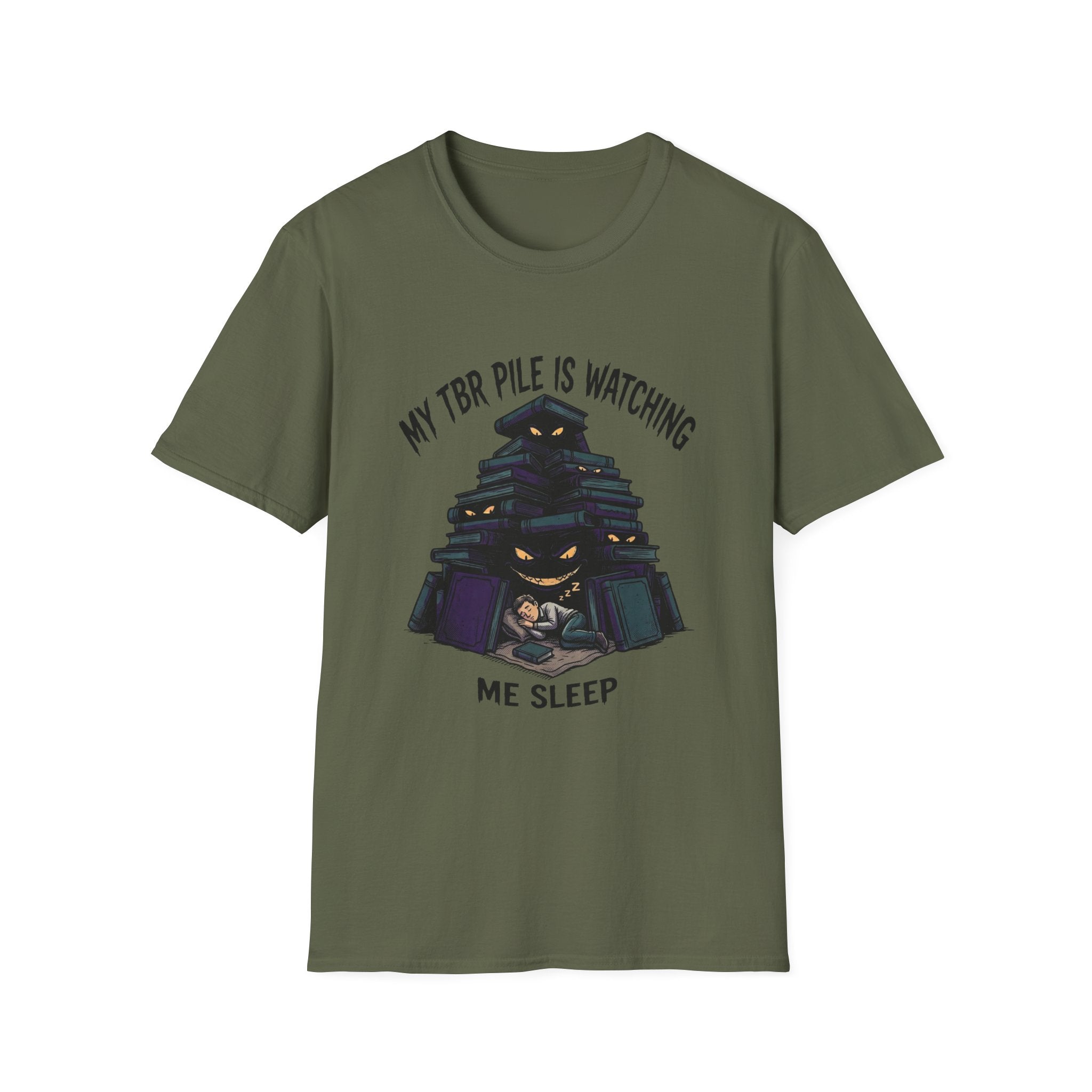 My TBR Pile Is Watching Me Sleep T-Shirt