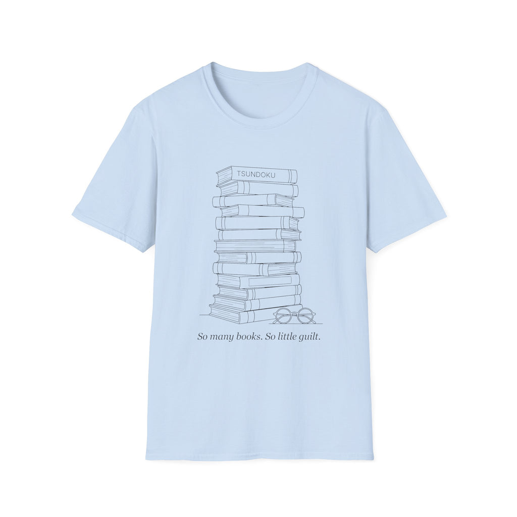 So Many Books So Little Guilt T-Shirt