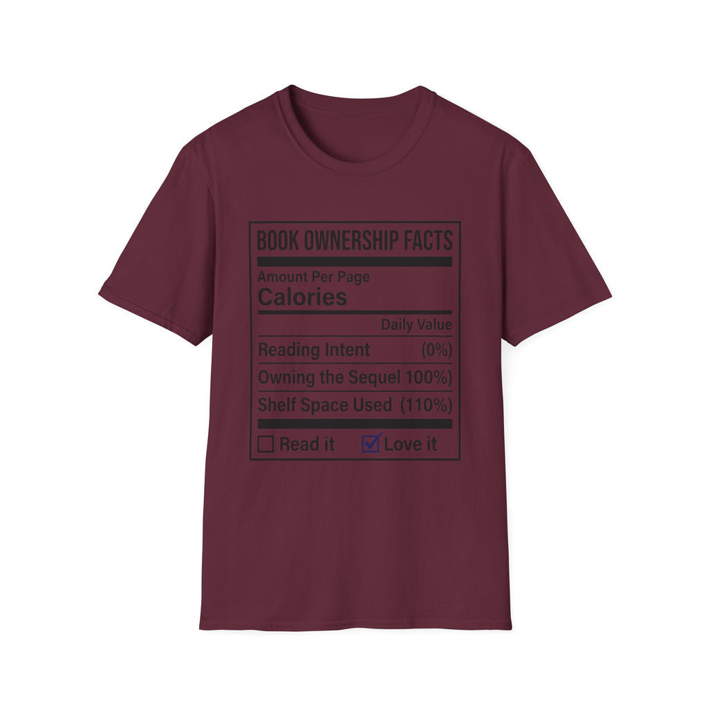 Book Ownership Facts T-Shirt