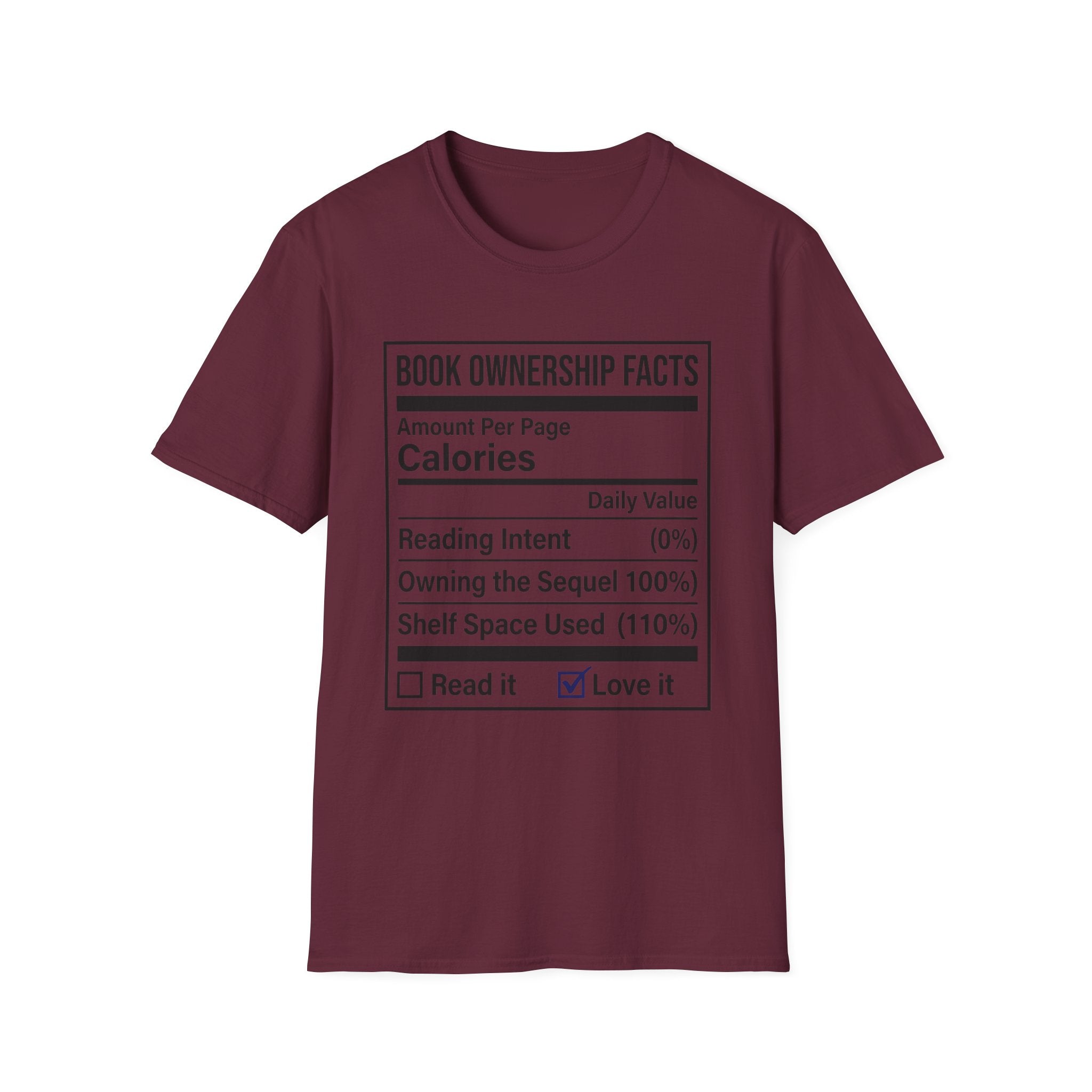 Book Ownership Facts T-Shirt