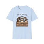 I Contain Multitudes Mostly Books T-Shirt