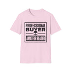 Professional Buyer Amateur Reader - Skull T-Shirt