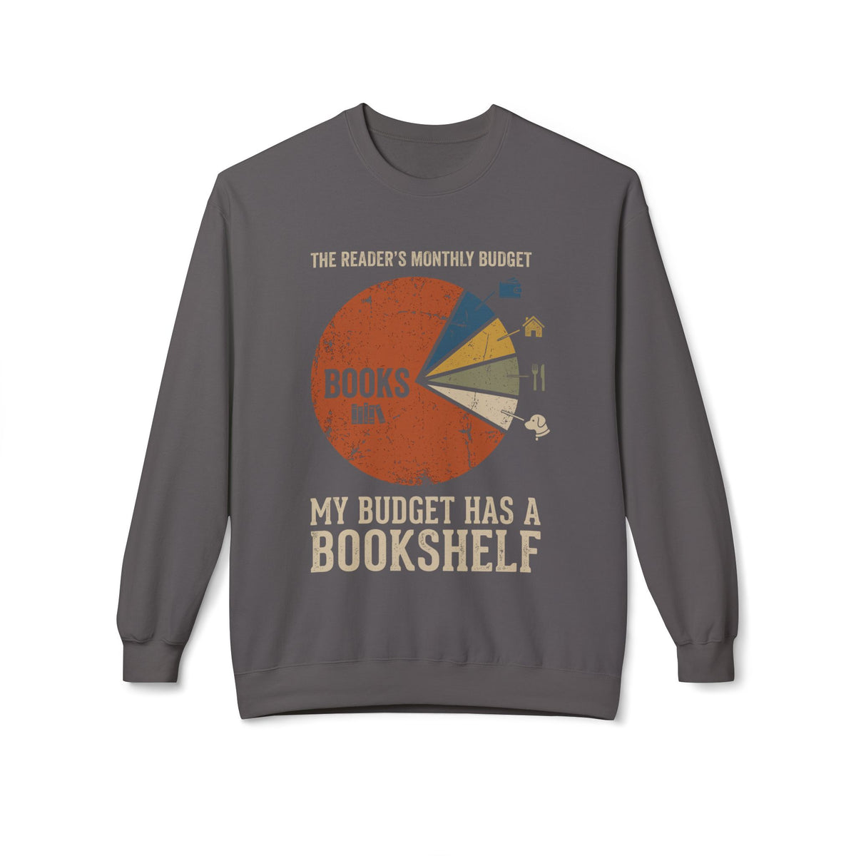 Budget Bookshelf Sweatshirt