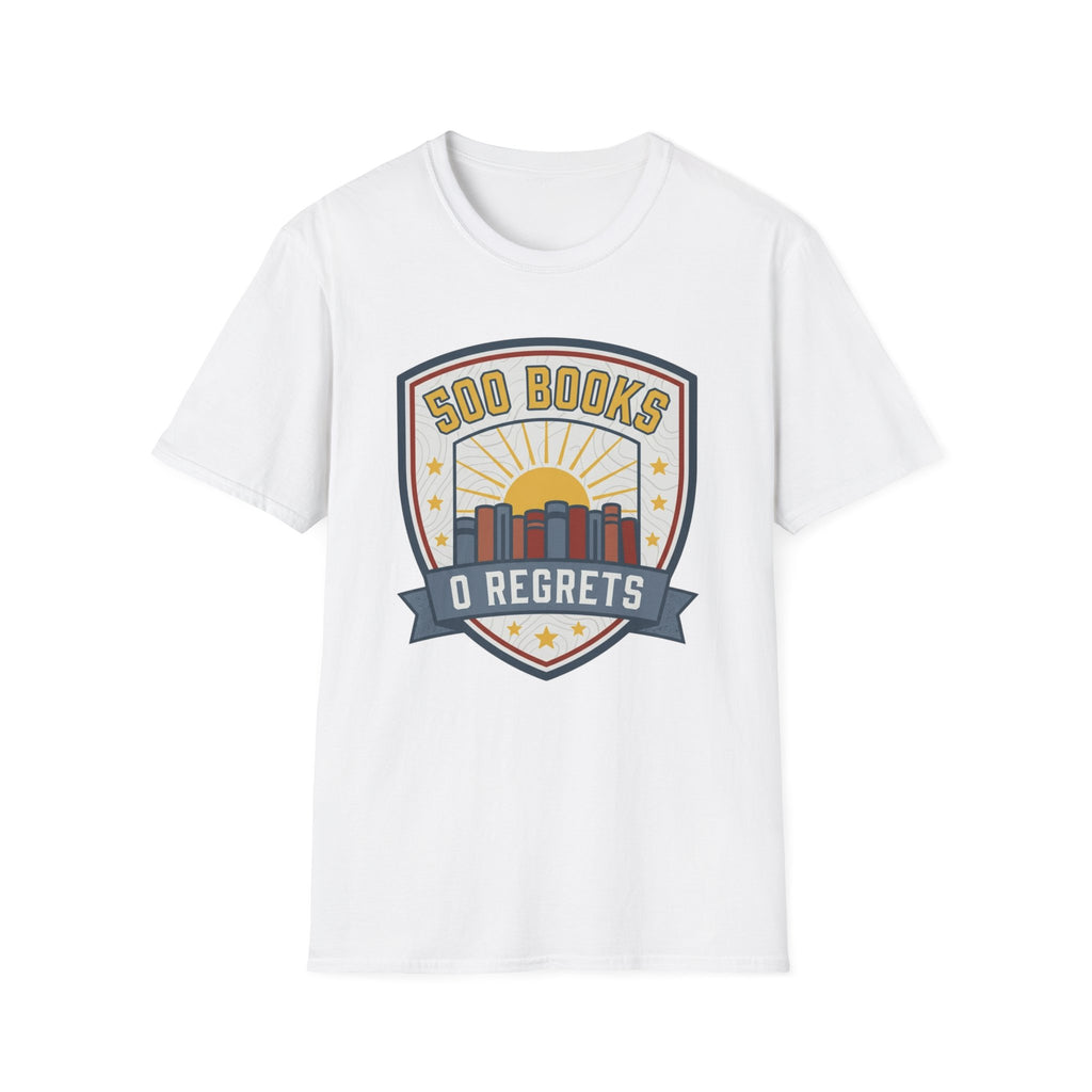 500 Books 0 Regrets T-Shirt
