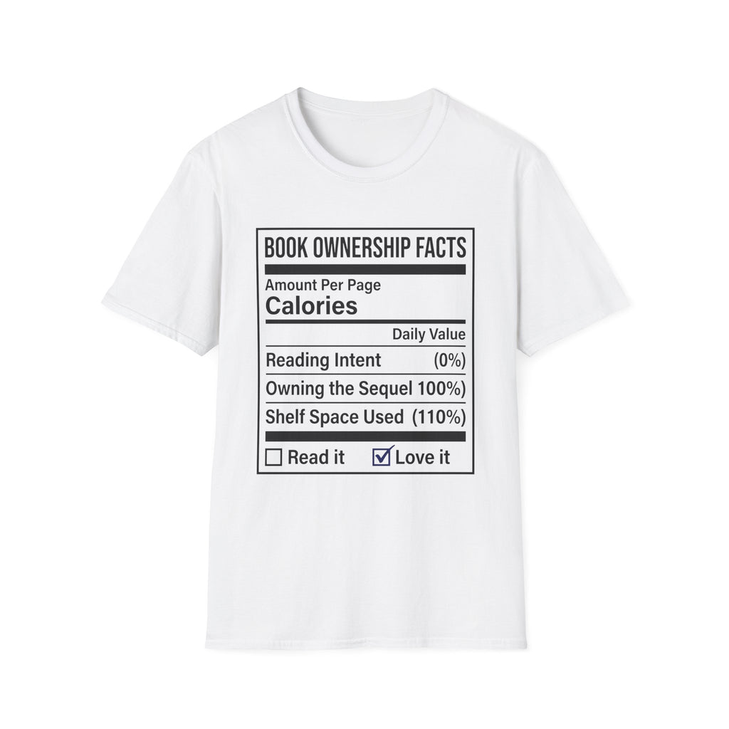 Book Ownership Facts T-Shirt