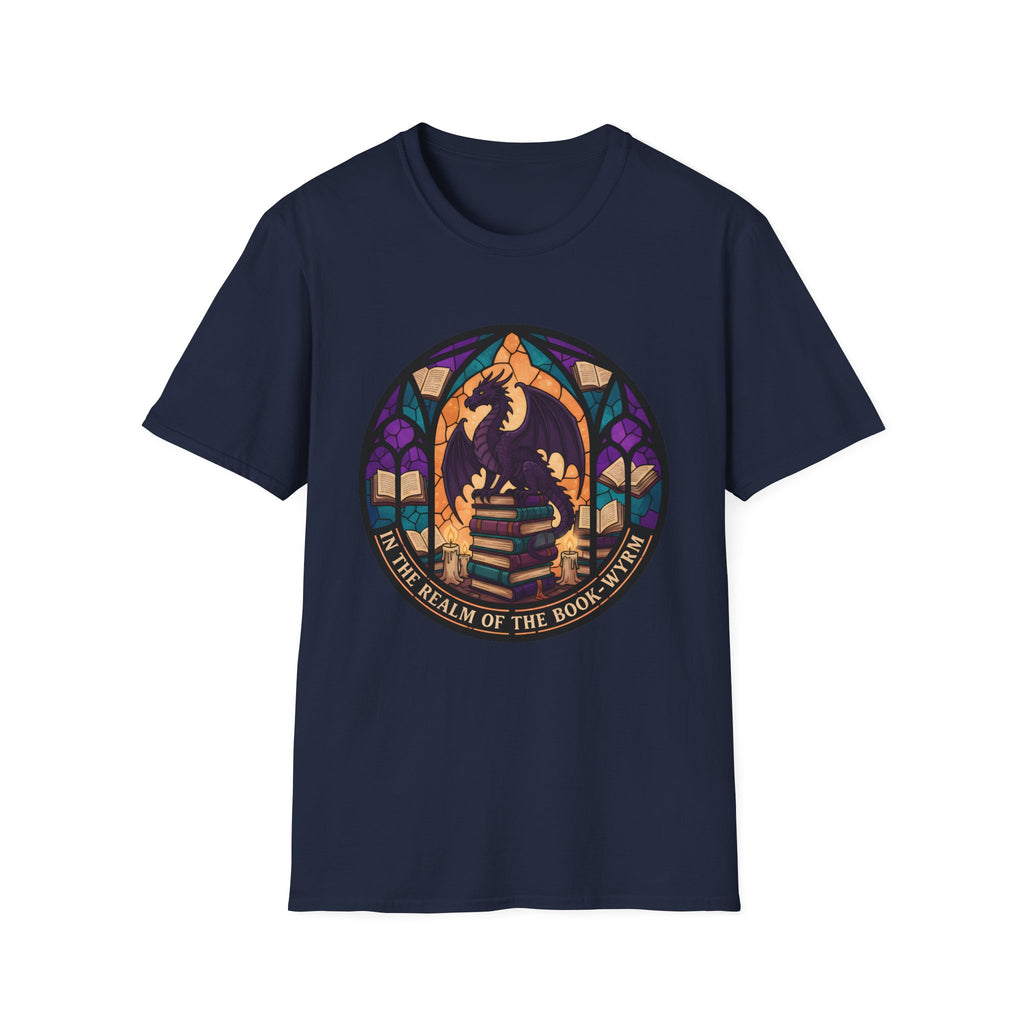 In The Realm Of The Book Wyrm T-Shirt