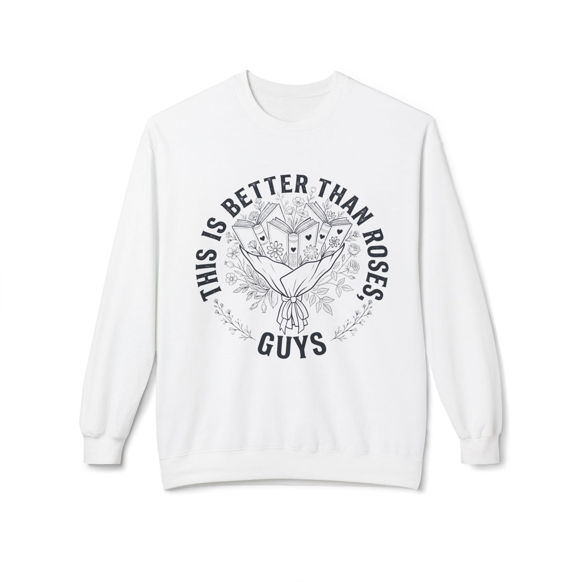 Book Bouquet Sweatshirt