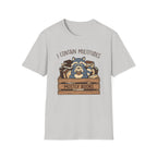 I Contain Multitudes Mostly Books T-Shirt