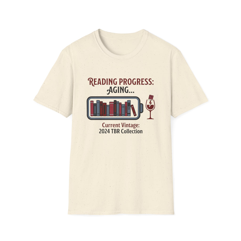 Reading Progress Aging Current Vintage T-Shirt