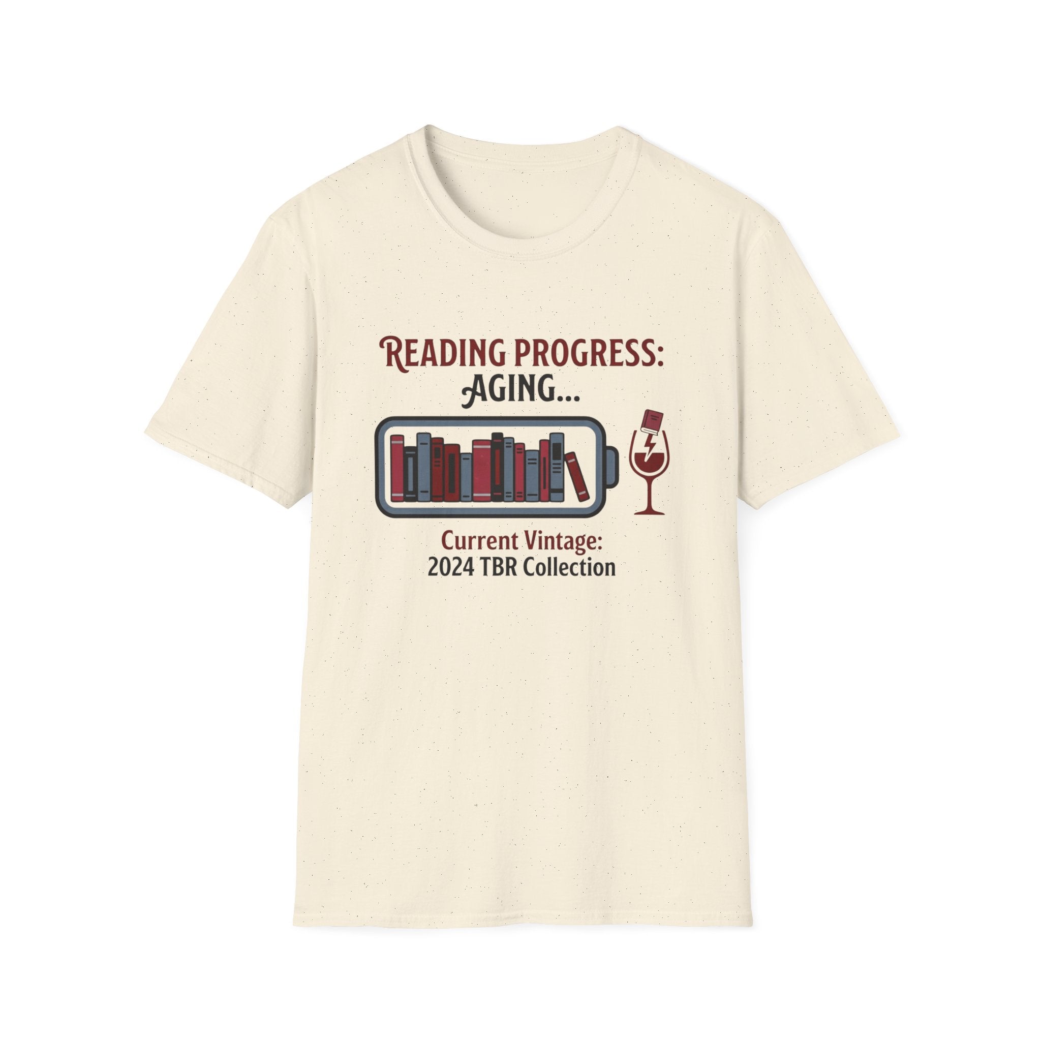 Reading Progress Aging Current Vintage T-Shirt