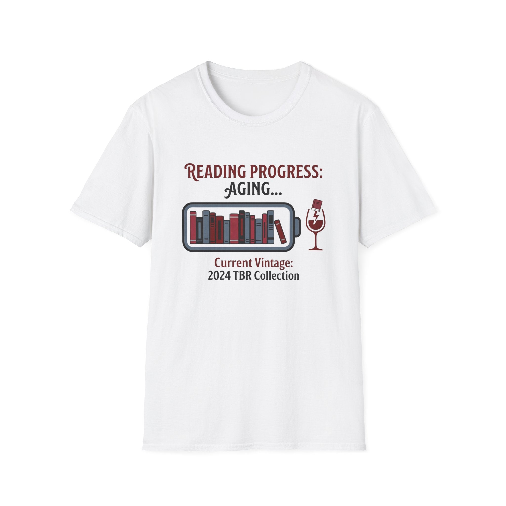 Reading Progress Aging Current Vintage T-Shirt