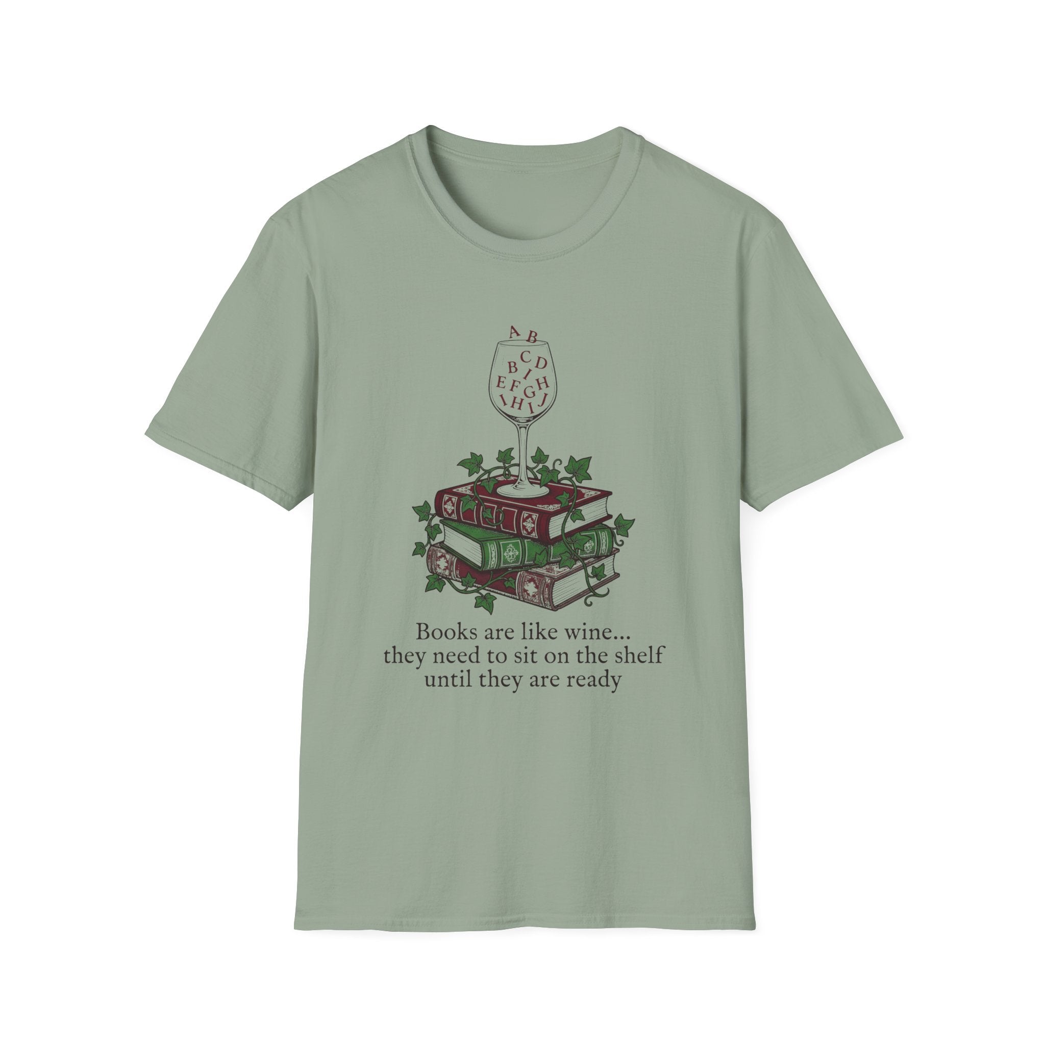 Books Like Wine T-Shirt