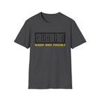 Collector First Reader When Possible T-Shirt