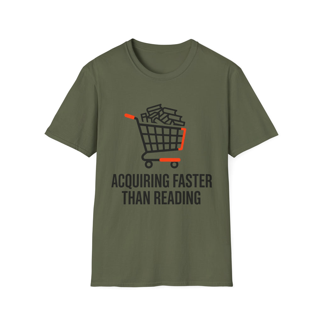 Acquiring Faster Than Reading T-Shirt