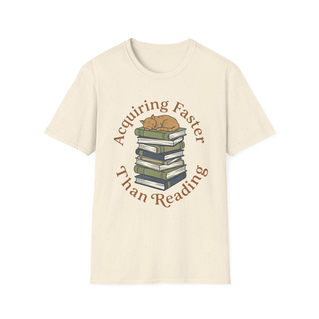 Acquiring Faster Than Reading T-Shirt