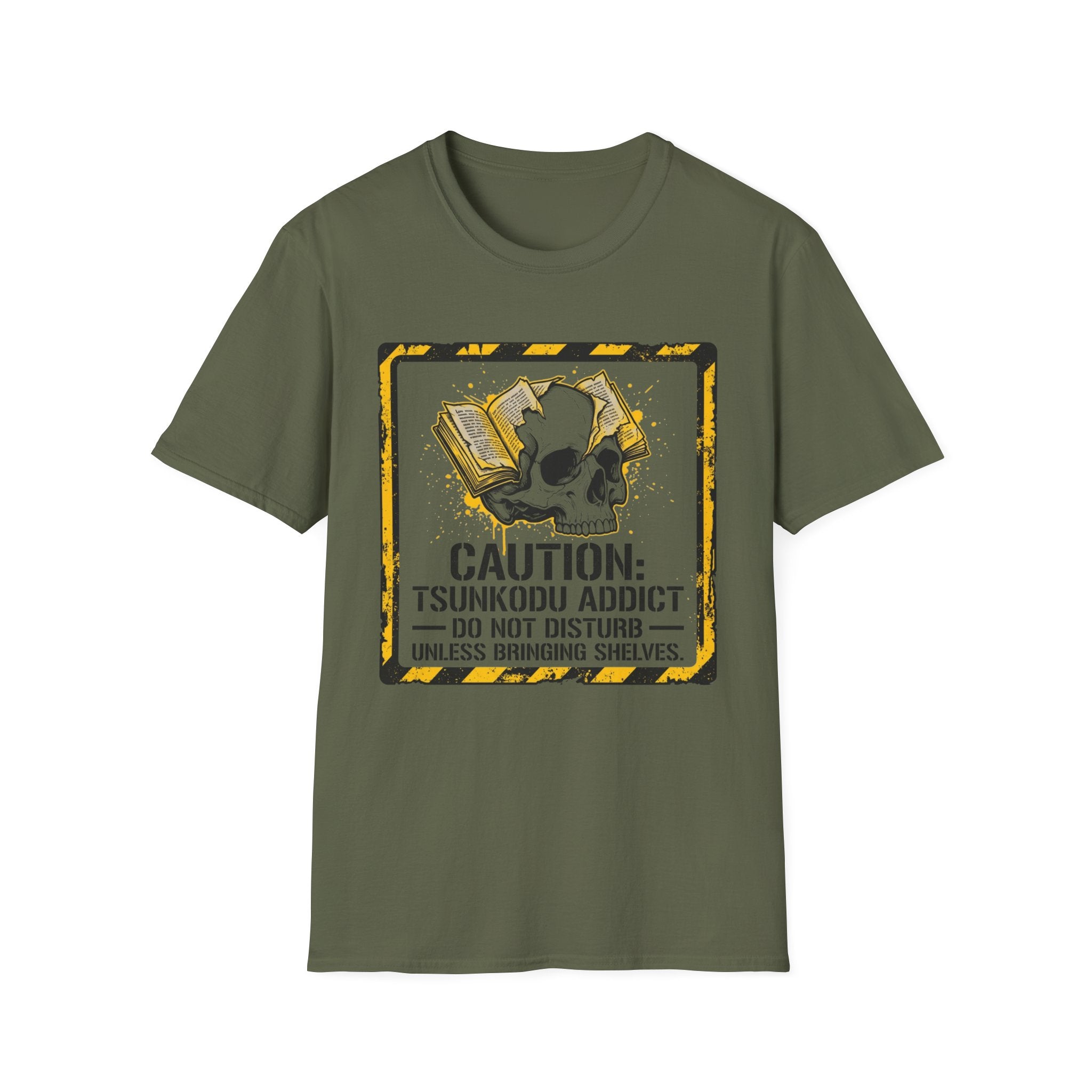 Caution Tsundoku Addict Do Not Disturb T-Shirt