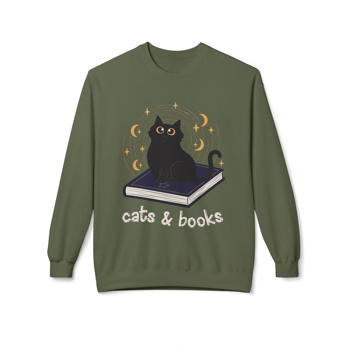 Cats Books Sweatshirt