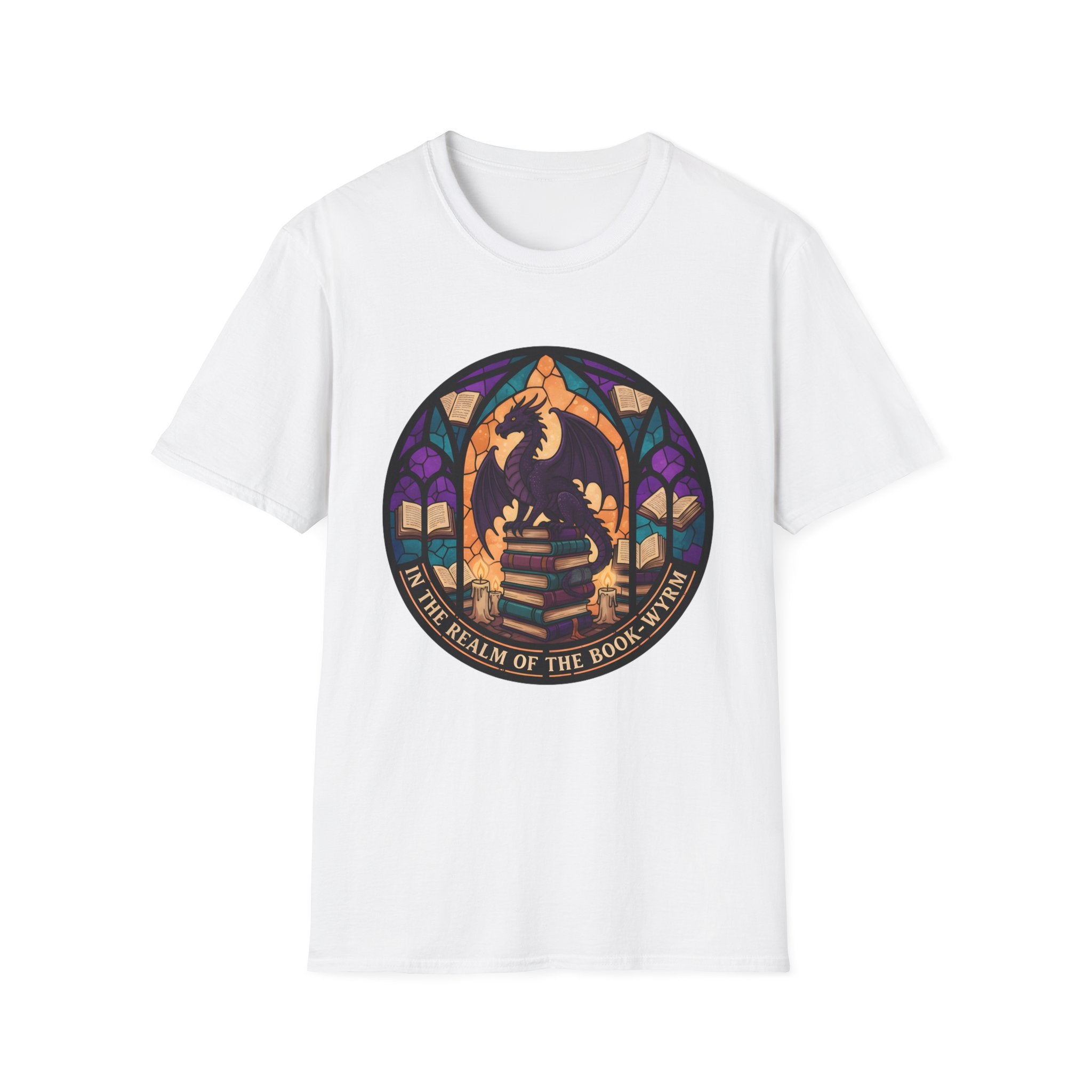 In The Realm Of The Book Wyrm T-Shirt