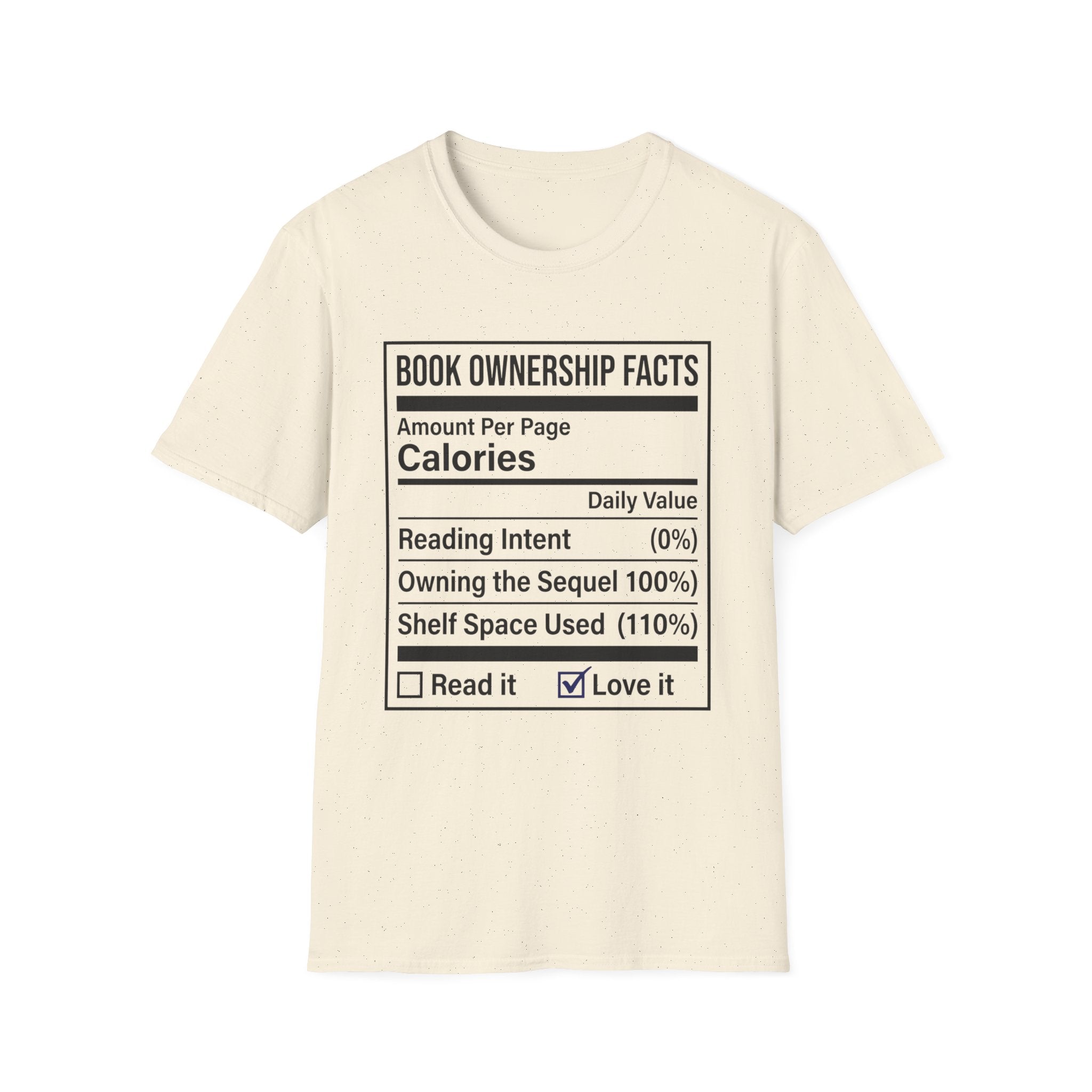Book Ownership Facts T-Shirt