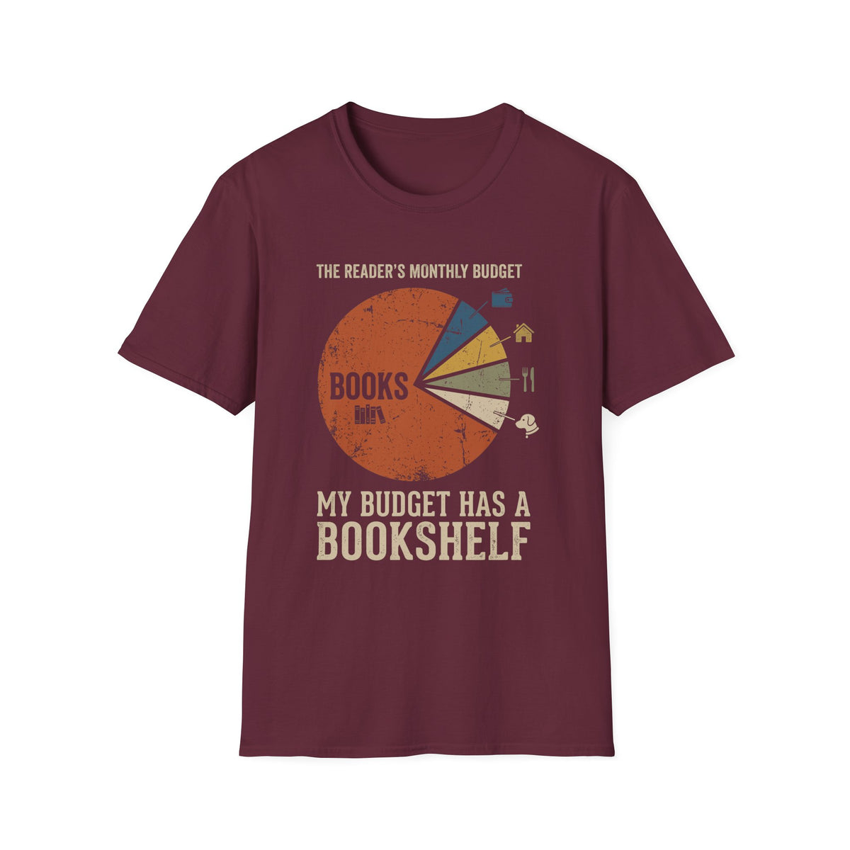 Budget Bookshelf T-Shirt