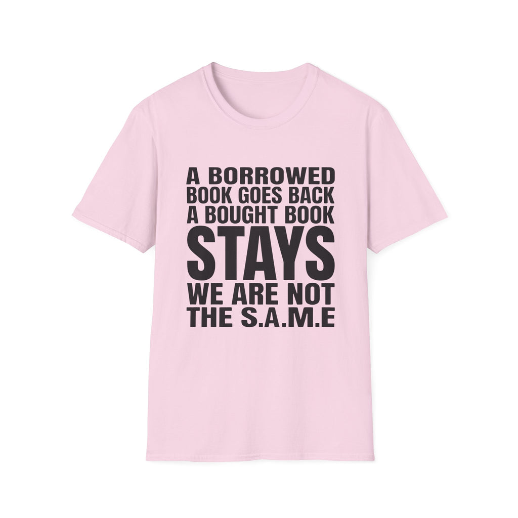 Borrowed Book Goes T-Shirt