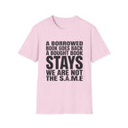 Borrowed Book Goes T-Shirt