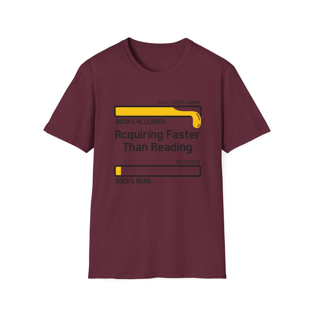 Acquiring Faster Than Reading T-Shirt