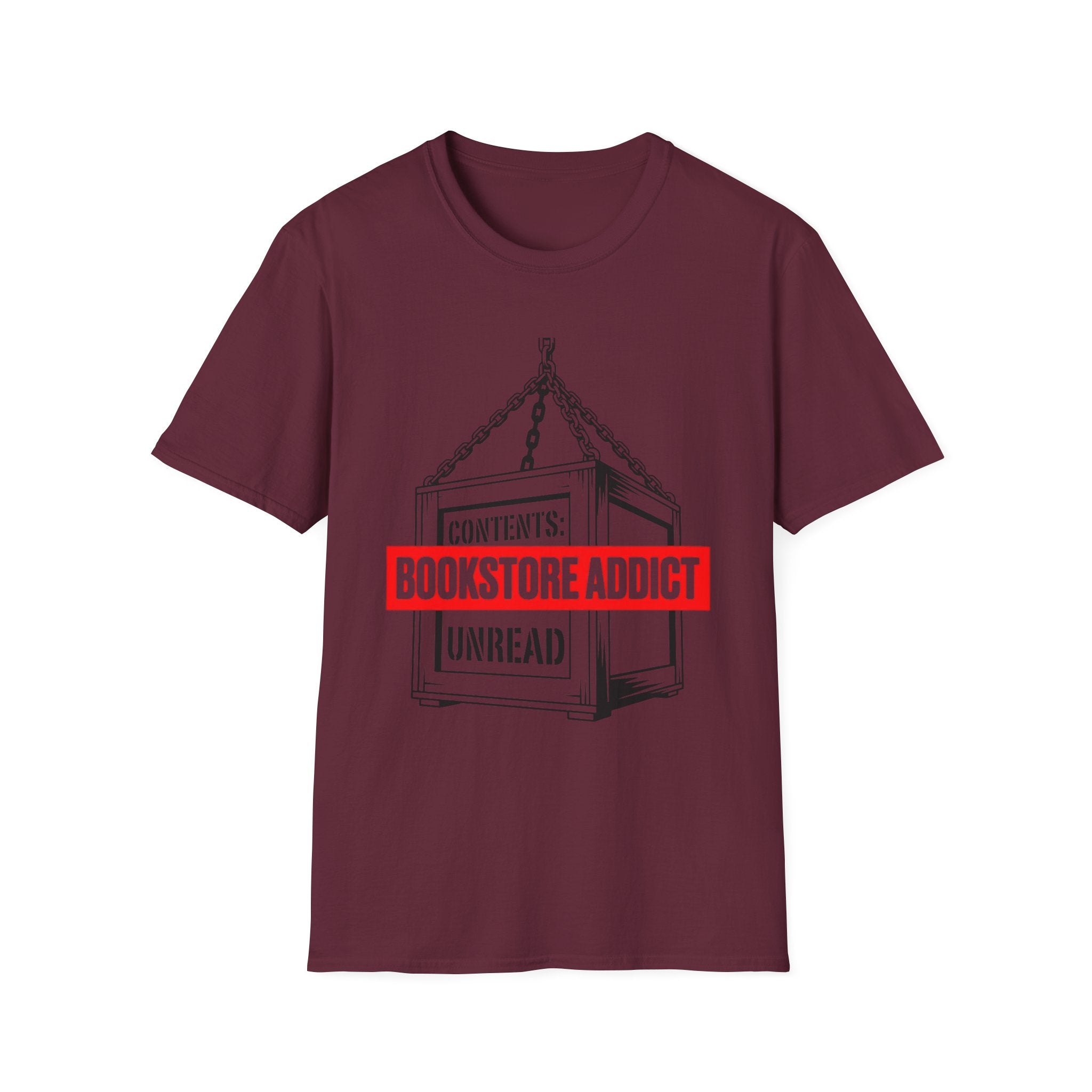 Bookstore Addict Unread T-Shirt