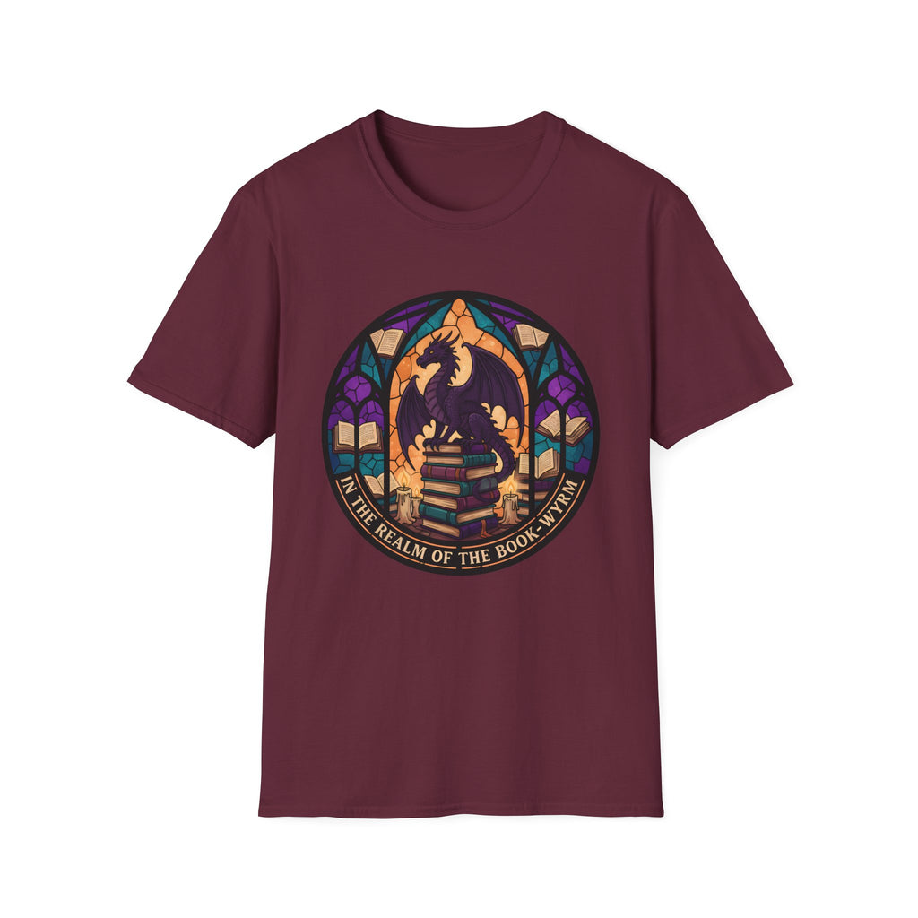 In The Realm Of The Book Wyrm T-Shirt