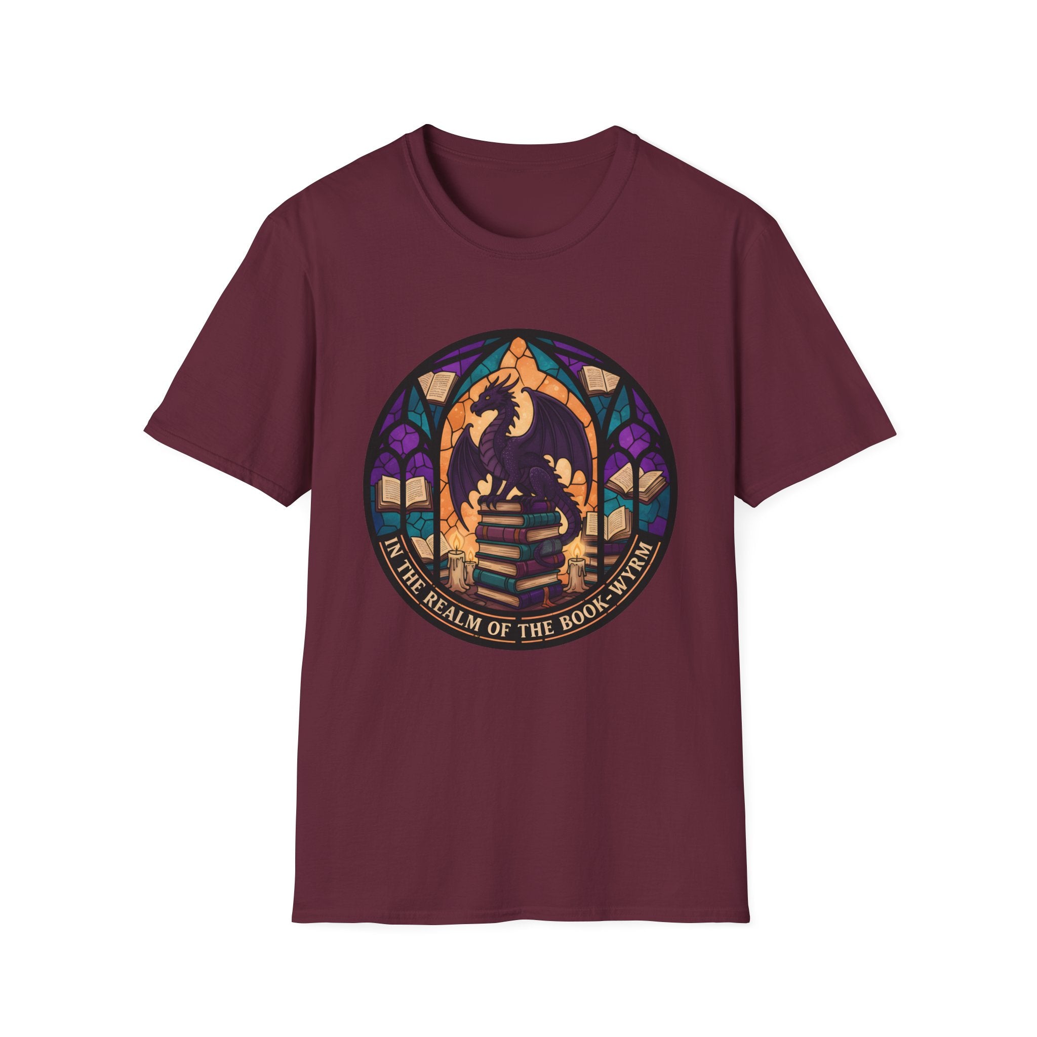 In The Realm Of The Book Wyrm T-Shirt