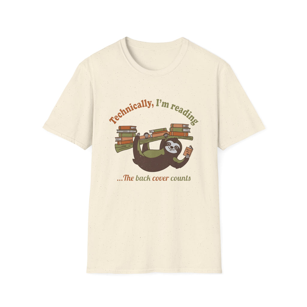 Technically I'm Reading The Back Cover T-Shirt