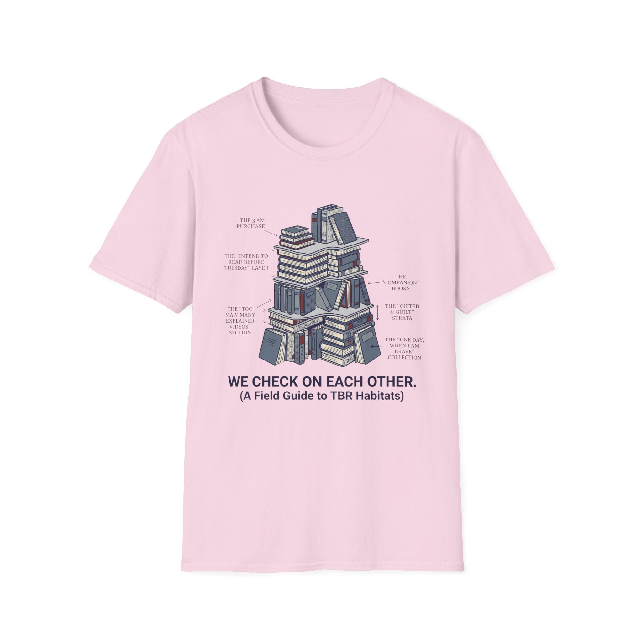 We Check On Each Other Field Guide T-Shirt