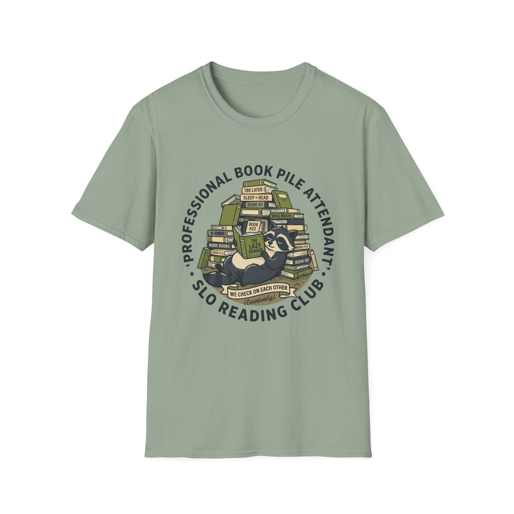 Professional Book Pile Attendant T-Shirt
