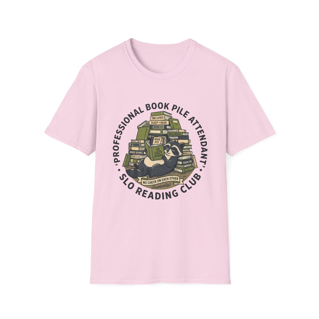 Professional Book Pile Attendant T-Shirt