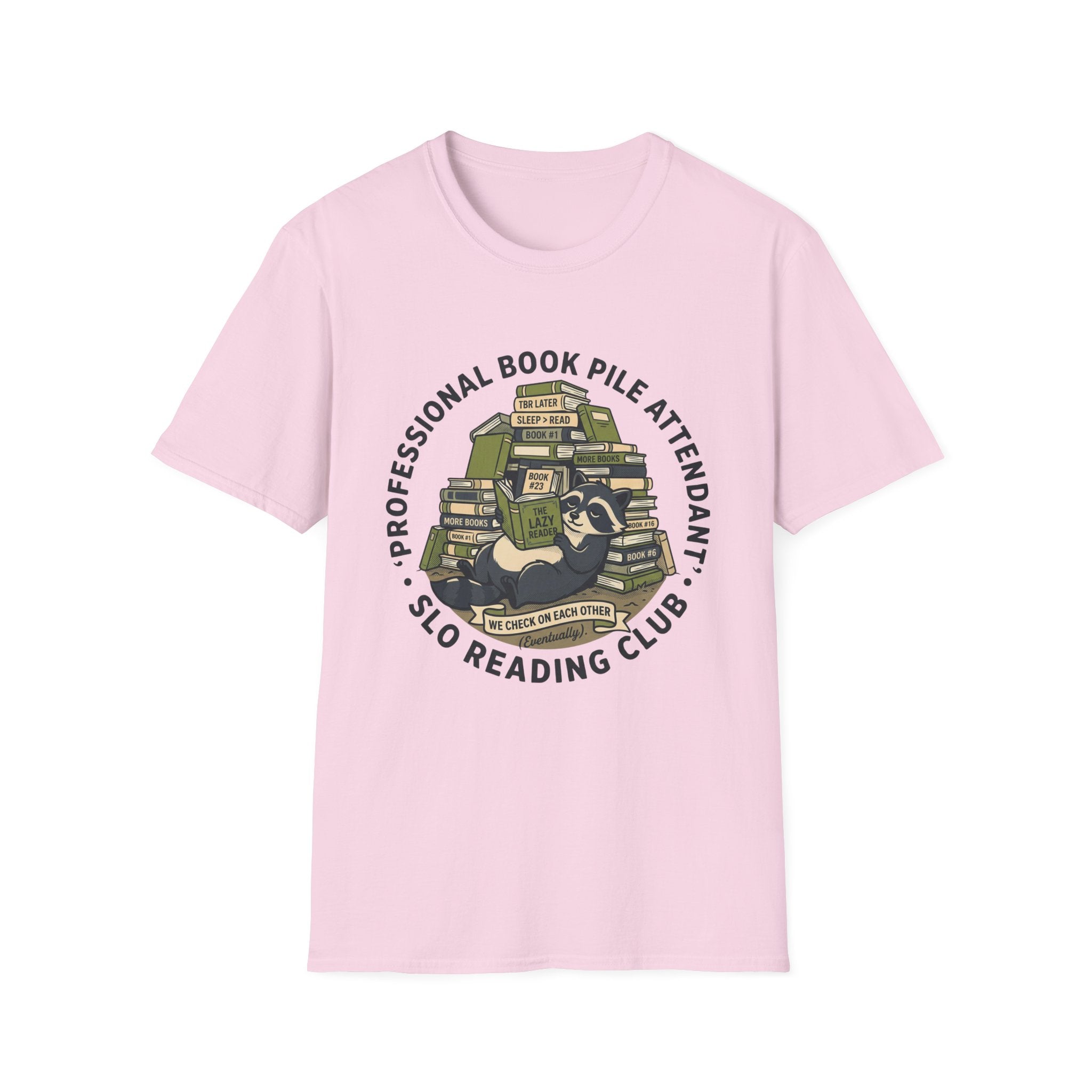 Professional Book Pile Attendant T-Shirt