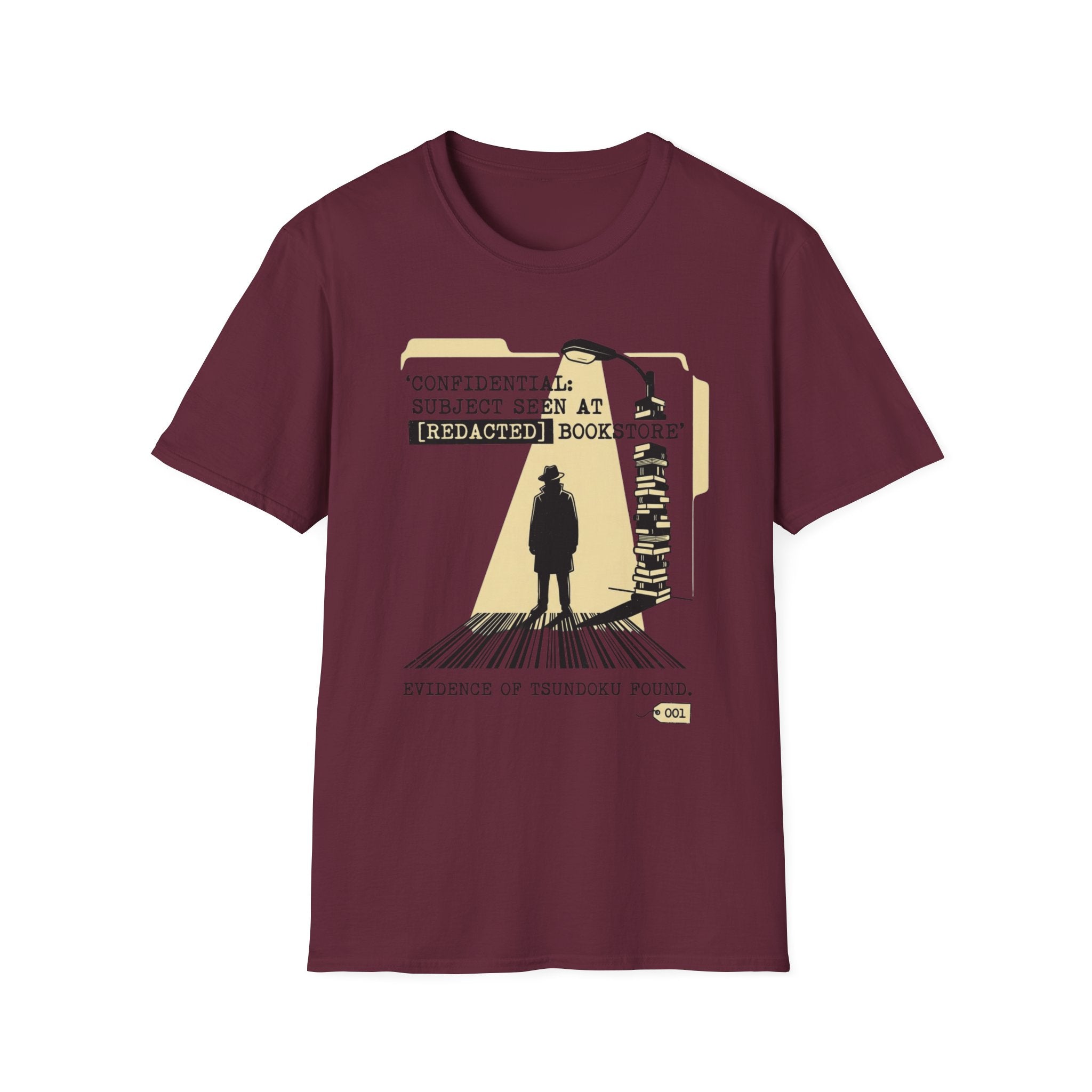 Confidential Tsundoku Evidence T-Shirt
