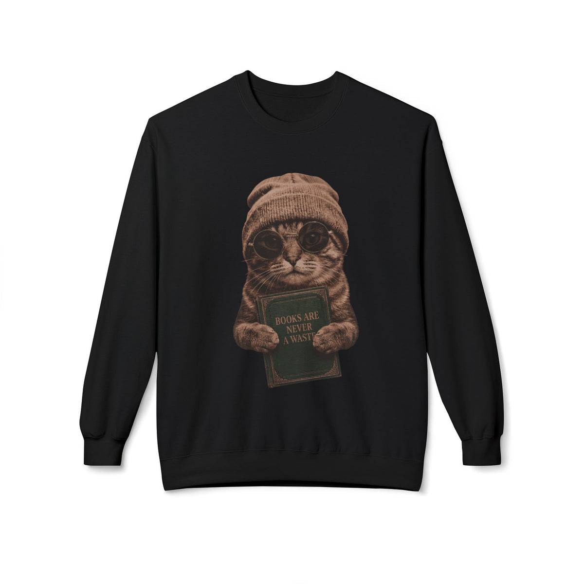Beanie Cat  Sweatshirt
