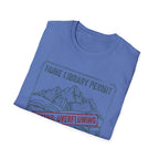 Home Library Permit Status Overflowing T-Shirt